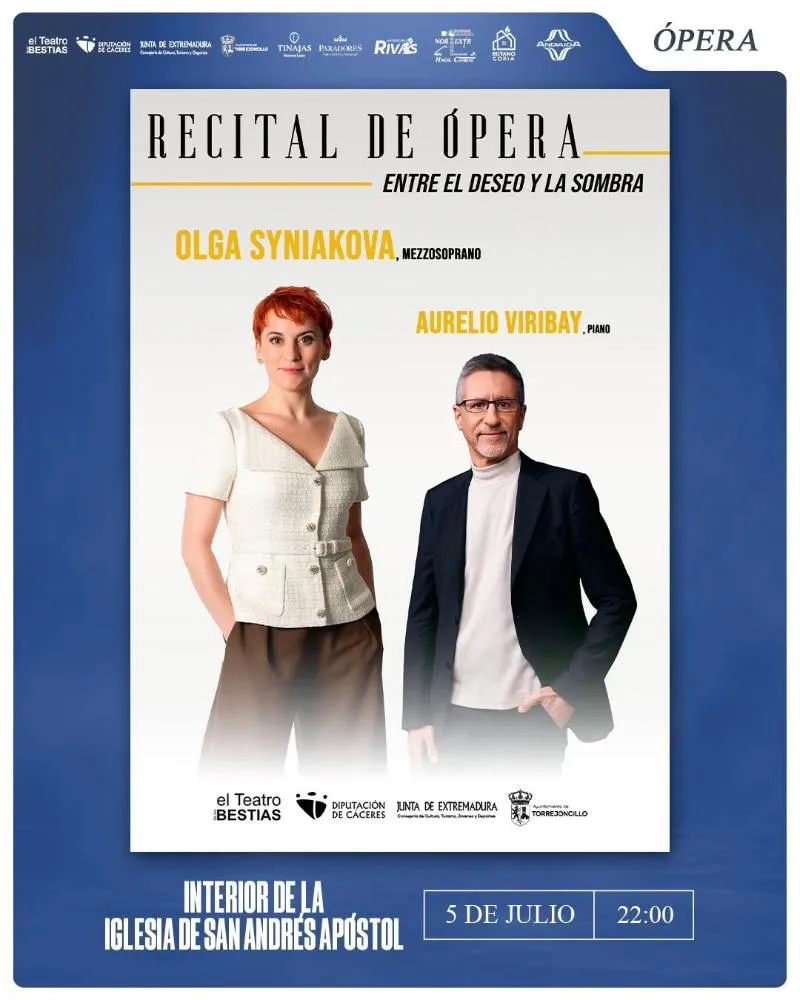 Torrejoncillo acoge un recital de ópera en la recién inaugurada Iglesia de San Andrés Apóstol