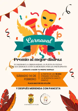 Ayllón celebra el Carnaval con vermú, concurso de disfraces y fiesta nocturna