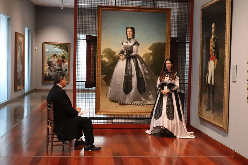 El MUBAG de Alicante ofrece visitas teatralizadas gratuitas a la exposición de Antonio Gisbert