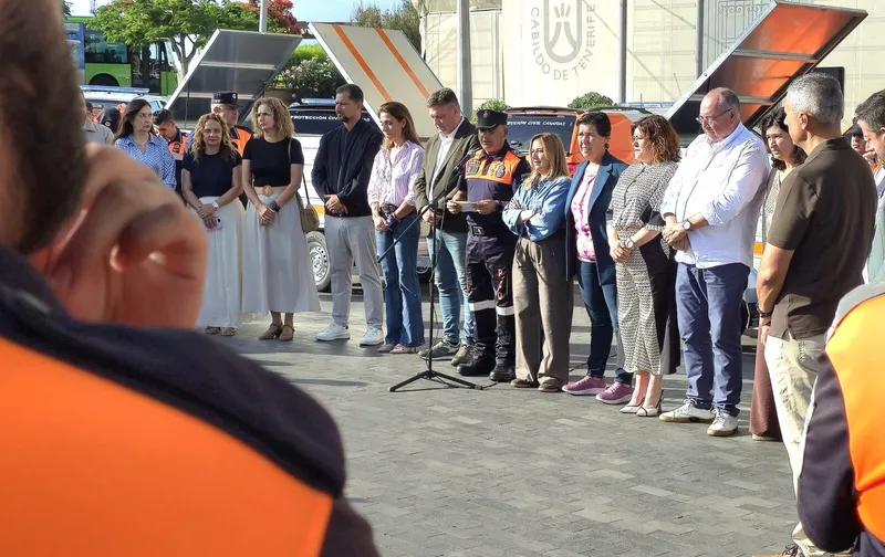 Tacoronte recibe un remolque equipado para Protección Civil