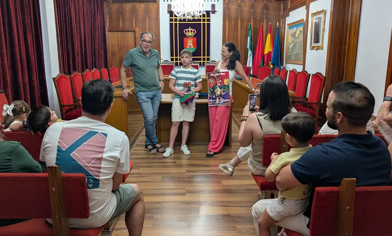 Torredelcampo homenajea a José Moral Illana por su éxito en el frontenis nacional