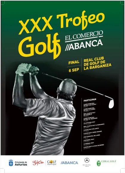 Llanes celebra el XXX Trofeo de Golf "El Comercio" el 11 de julio