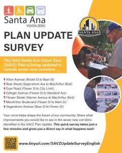Santa Ana impulsa la seguridad vial con el plan 'Vision Zero' y actividades de verano