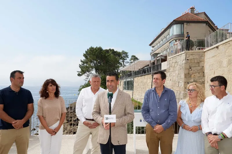 La Diputación de Pontevedra financia con 900.000 euros la conexión litoral de Sanxenxo