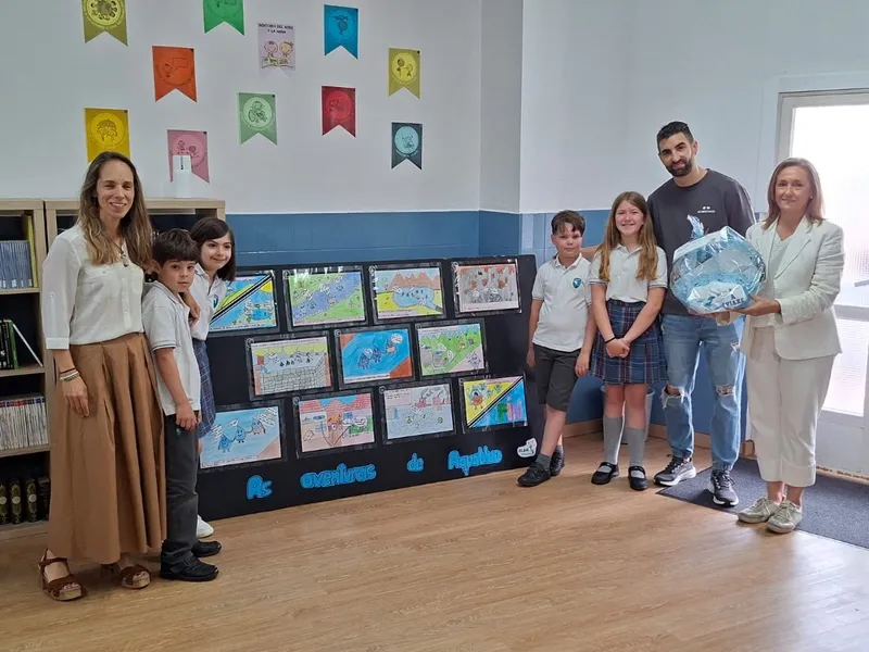 Entregan los premios del certamen escolar 'A Viaxe de Gotiña' en Pontevedra