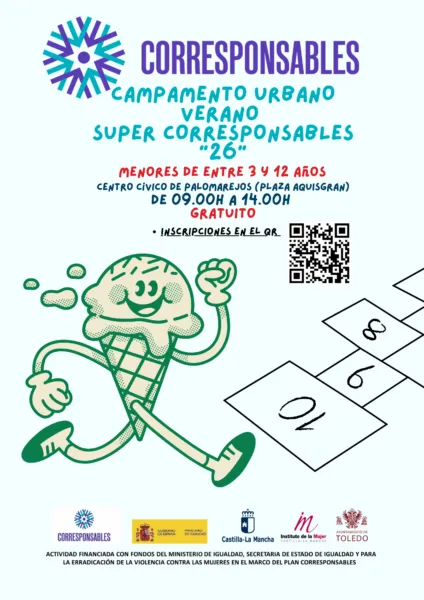 Toledo abre inscripciones para el campamento de verano 'Súper Corresponsables 26'