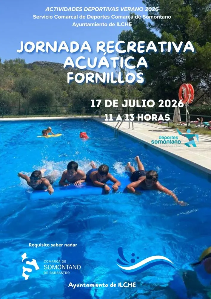 Fornillos celebra una Jornada Acuática para refrescar el verano