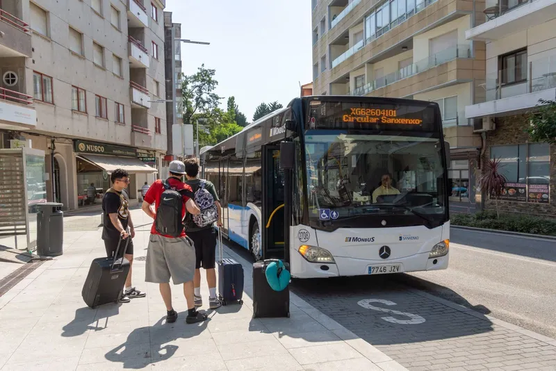 El bus circular de Sanxenxo transportó a más de 17.000 viajeros en agosto