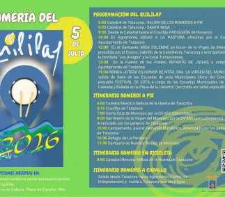 Tarazona recupera la histórica Romería del Quililay a pie hasta el Santuario del Moncayo