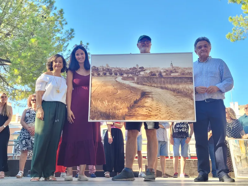 Fernando Casanova gana el Certamen de Pintura Rápida de Daimiel con récord de participación local