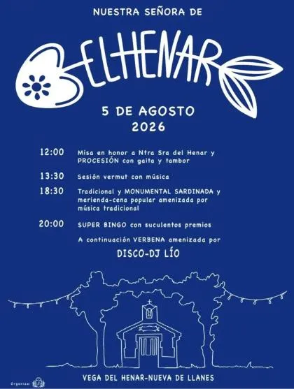 Nueva de Llanes celebra la fiesta de Nuestra Señora del Henar con actividades para todos los públicos