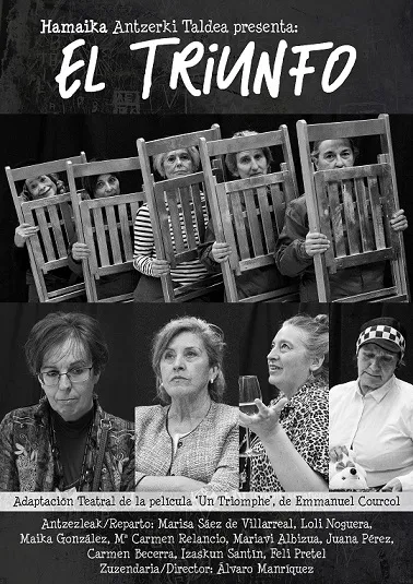 La compañía Hamaika Teatro lleva "El Triunfo" a la Casa de Cultura de Herrera de Pisuerga
