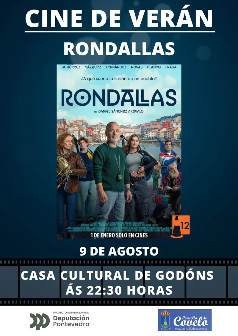 Covelo celebra el Cine de Verano con la proyección de 'Rondallas' en Godóns