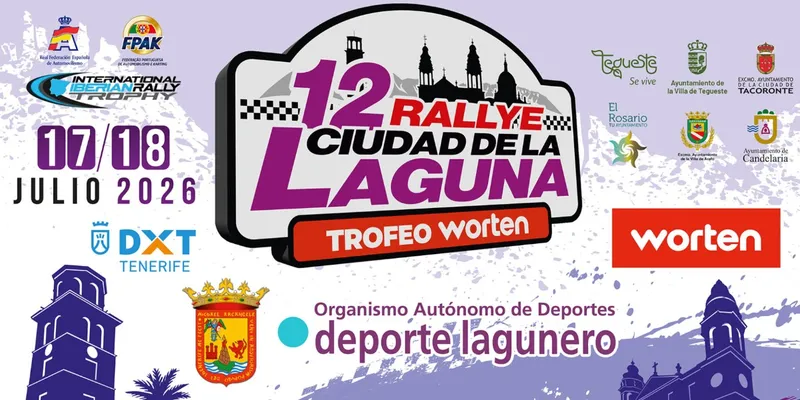 Candelaria sufre cortes de tráfico este sábado por el II Rallye Ciudad de La Laguna