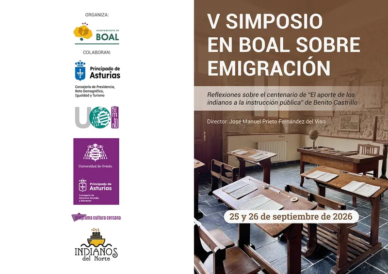 Boal acoge el V Simposio sobre Emigración con ponencias de universidades nacionales