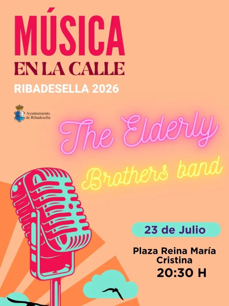 Ribadesella celebra el verano con un concierto de rock and roll clásico en la Plaza Reina María Cristina