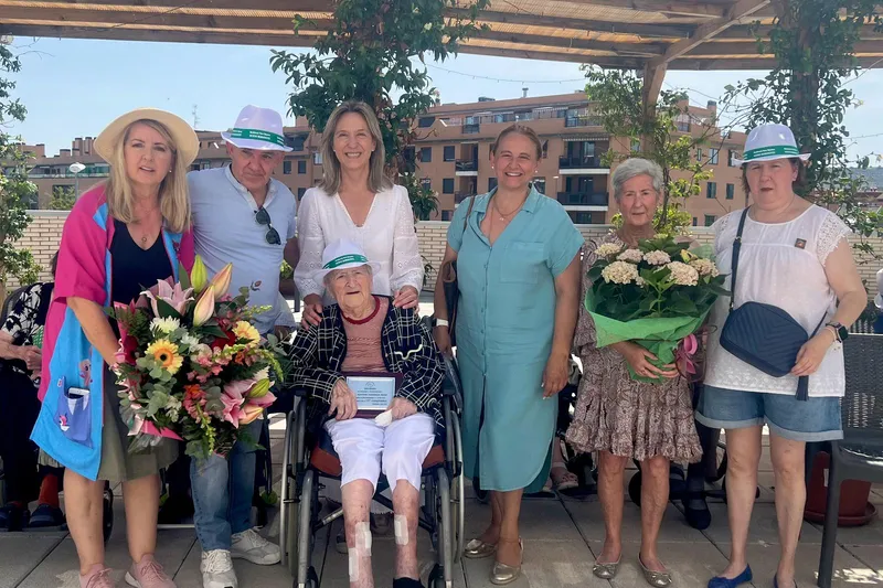 Guadalajara celebra el 107 cumpleaños de Alfonsa Camarasa