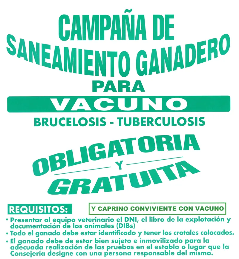 Vegadeo inicia el calendario de saneamiento ganadero vacuno para 2026