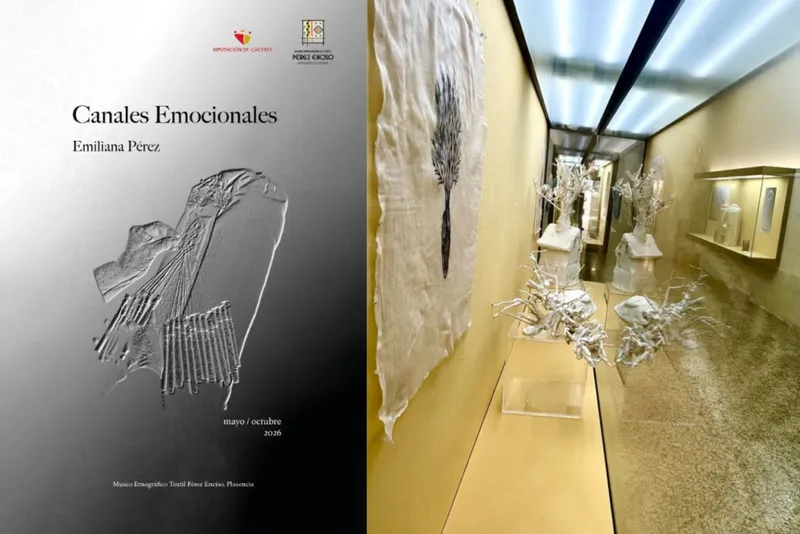 Emiliana Pérez López expone "Canales Emocionales" en el Museo Etnográfico de Plasencia