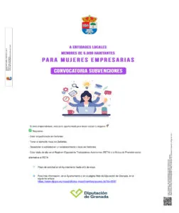 Deifontes abre subvenciones para mujeres emprendedoras en municipios pequeños