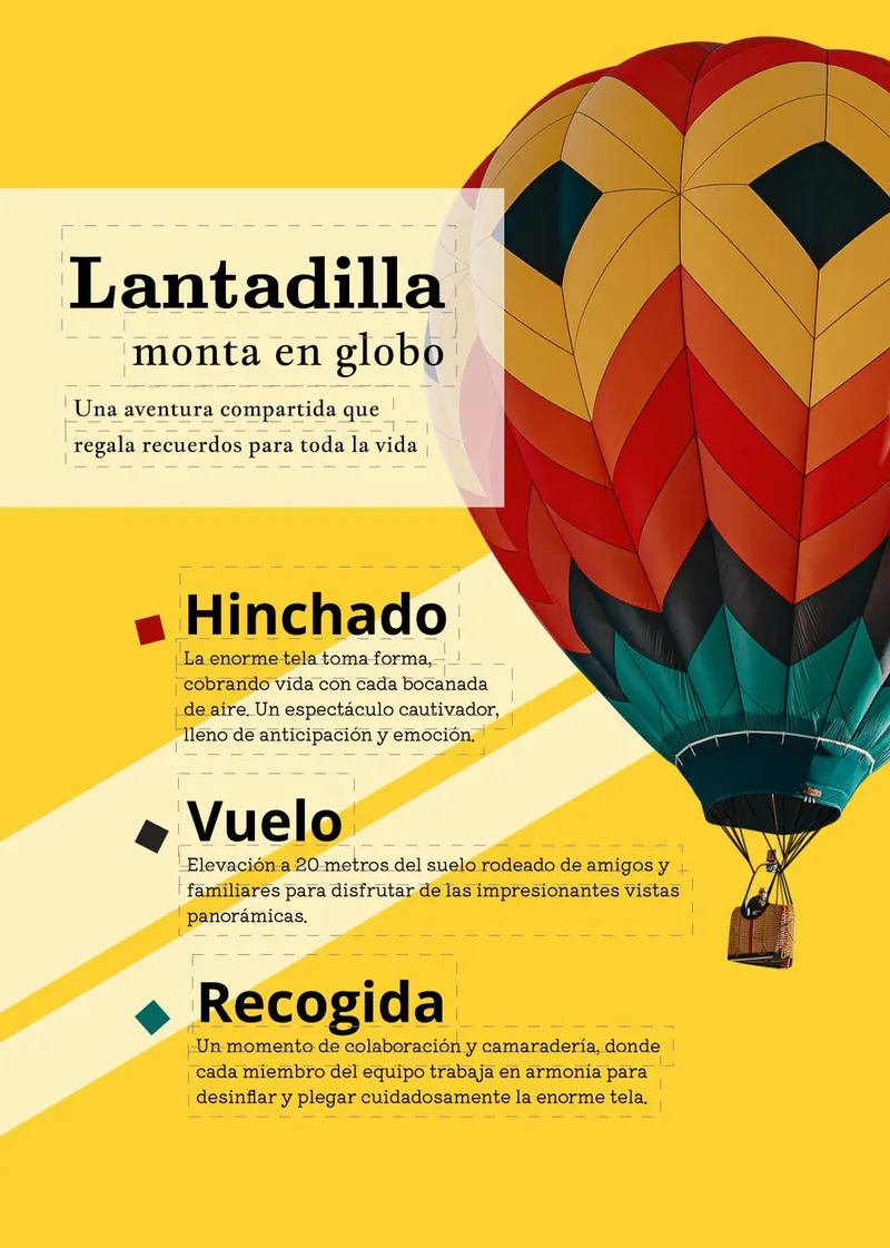 Lantadilla celebra un paseo en globo para disfrutar de las vistas de la ermita de San Roque