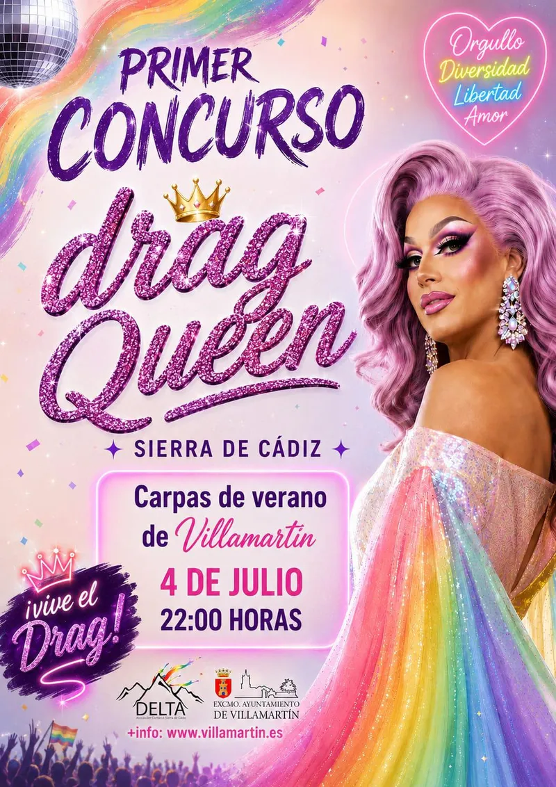 Villamartín convoca el I Concurso de Drag Queen con bases ya publicadas