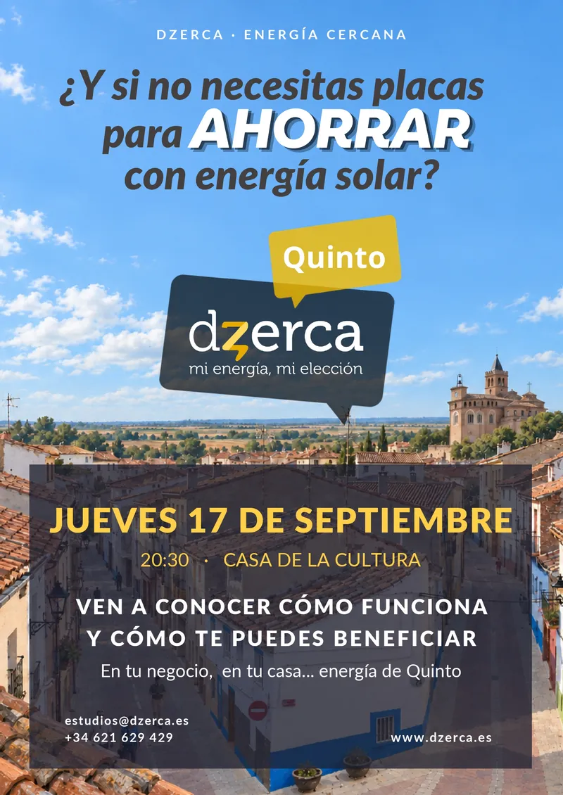Quinto celebra una charla informativa sobre energía solar para vecinos