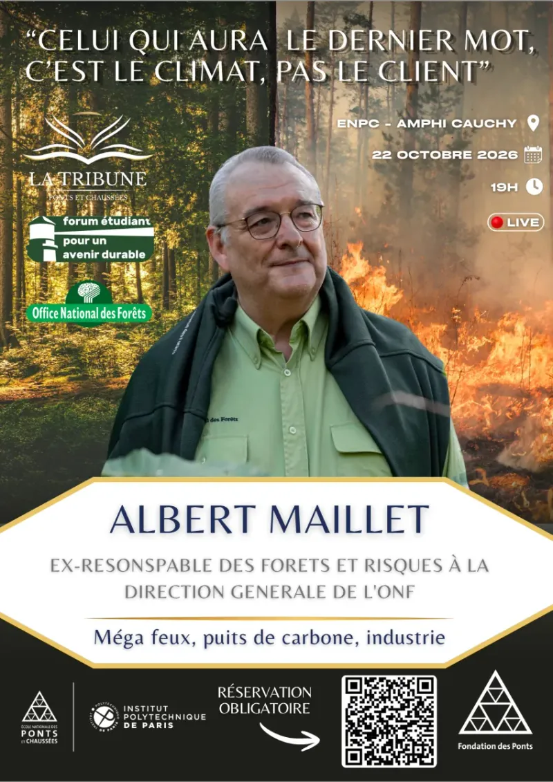 Albert Maillet imparte conferencia sobre gestión forestal y riesgos naturales
