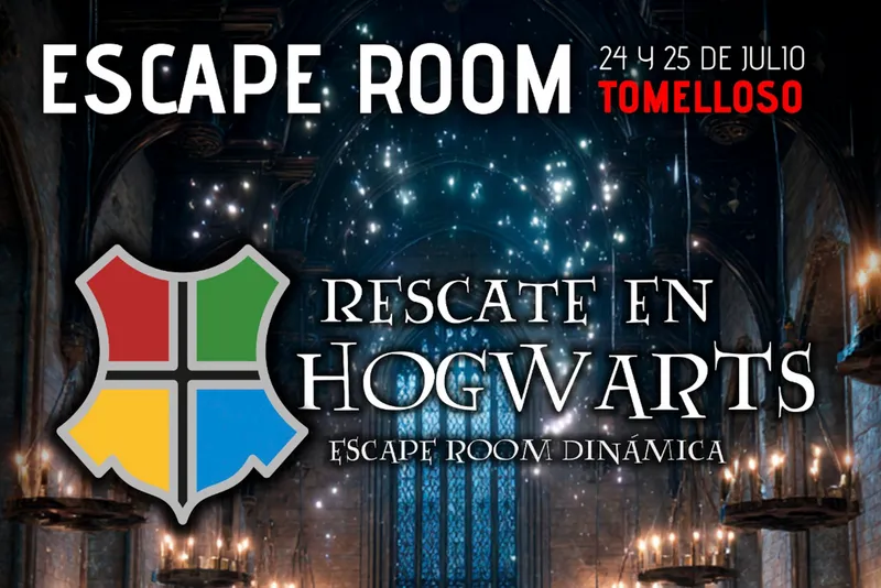 Tomelloso celebra un 'Escape Room' gratuito de Harry Potter para niños este verano