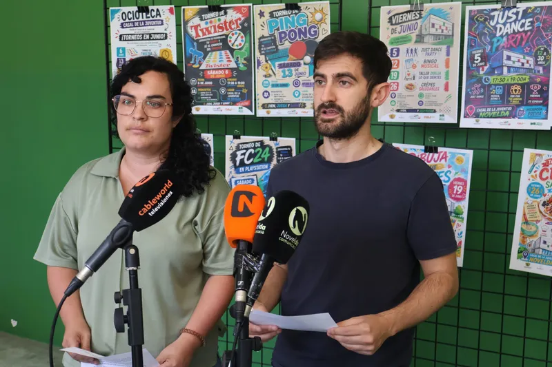 Novelda impulsa el ocio saludable juvenil con actividades en el Casal de la Joventut durante junio