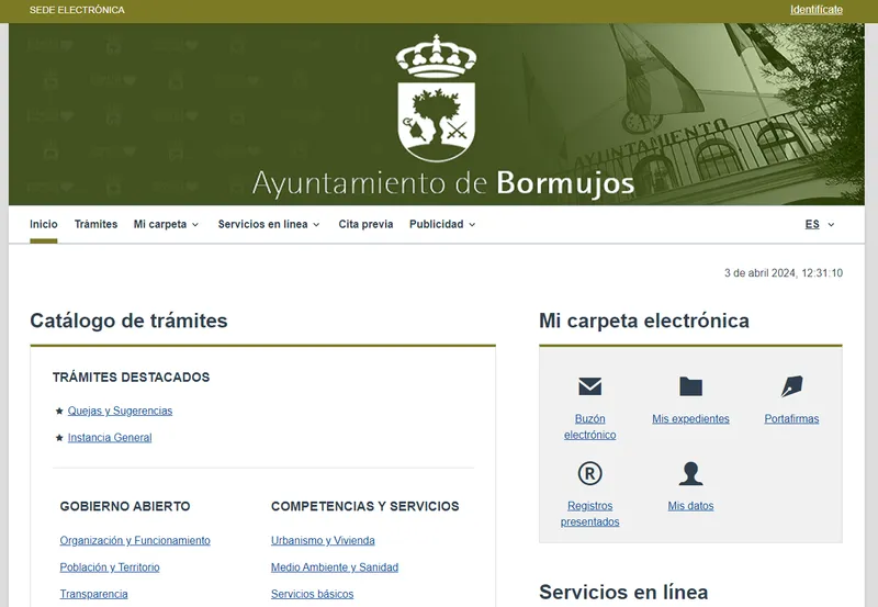 Bormujos estrena sede electrónica para trámites municipales
