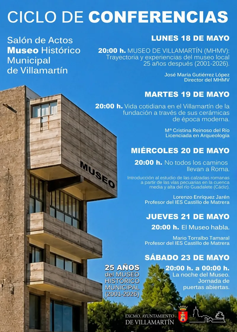 Villamartín conmemora el Día de los Museos y el 25 aniversario de su Museo Histórico