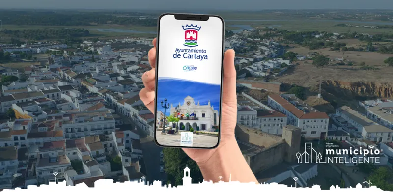 Cartaya lanza su aplicación móvil para centralizar información municipal