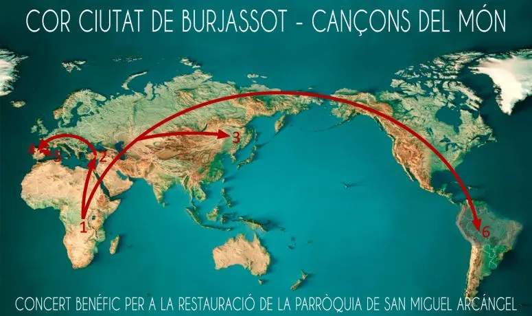 Concierto benéfico en Burjassot para restaurar la Parroquia de San Miguel