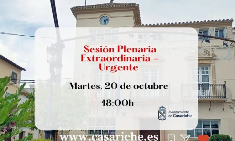 Casariche aprueba el Proyecto de Edificio Social y Modificación Presupuestaria en pleno