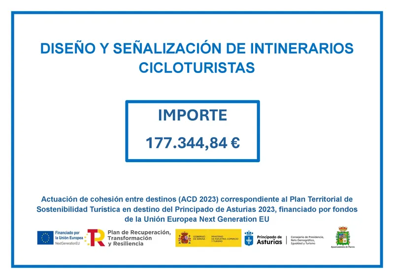 Parres diseña y señaliza nuevos itinerarios cicloturistas para potenciar el turismo