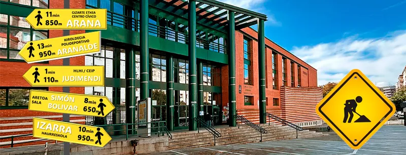 Reabre el Centro Cívico Judimendi de Vitoria-Gasteiz tras una profunda rehabilitación energética