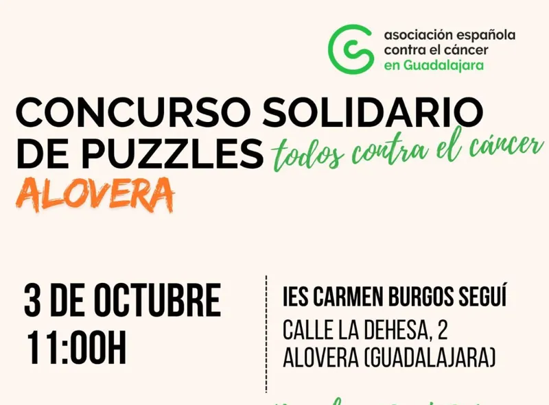 Alovera celebra un concurso de Puzzles y anuncia tratamiento contra la procesionaria