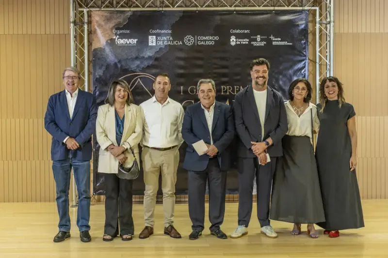Verín premia la excelencia del comercio local en su primera gala de galardones
