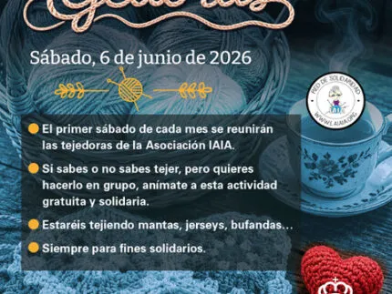 Alpedrete celebra su último encuentro de tejedoras solidarias antes del verano