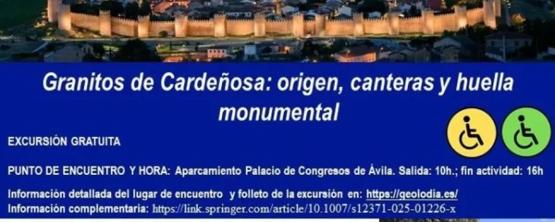 La Diputación de Ávila impulsa el 'Geolodía' en Cardeñosa y la capital