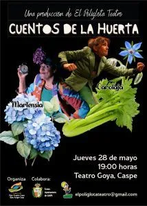 Teatro familiar gratuito en Caspe con 'Cuentos de la Huerta'