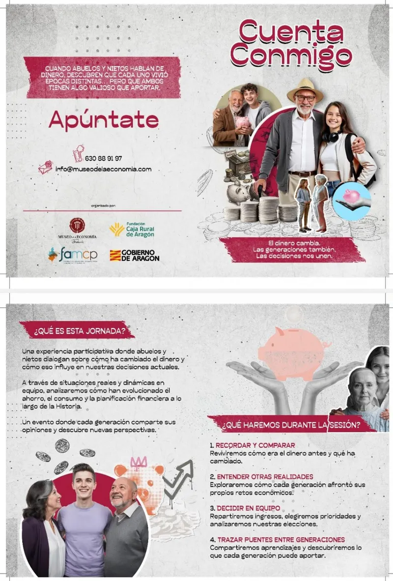Jornada intergeneracional en Calatayud para debatir sobre economía y finanzas