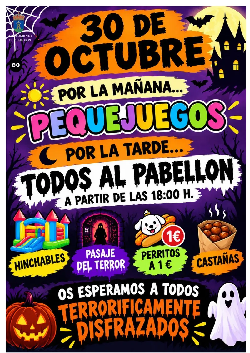 Villalobón celebra Halloween con actividades para todos los públicos el 30 de octubre