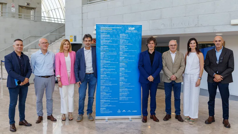 La Banda Simfònica Municipal de València anuncia su temporada 2026-27 con 25 programas