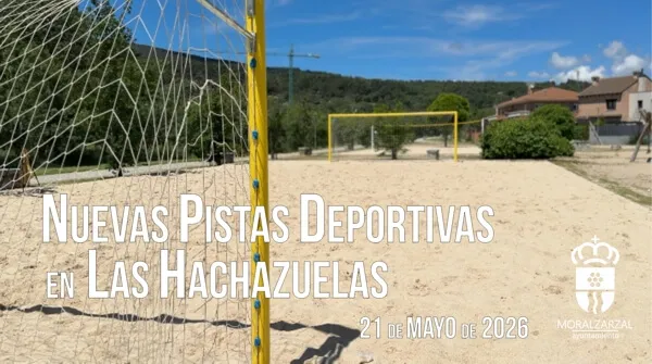 Moralzarzal amplía la zona recreativa de Las Hachazuelas con pistas deportivas y área canina