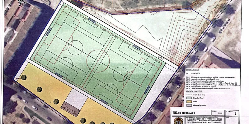 Utrera licita la redacción del proyecto para finalizar las instalaciones deportivas de Campoverde