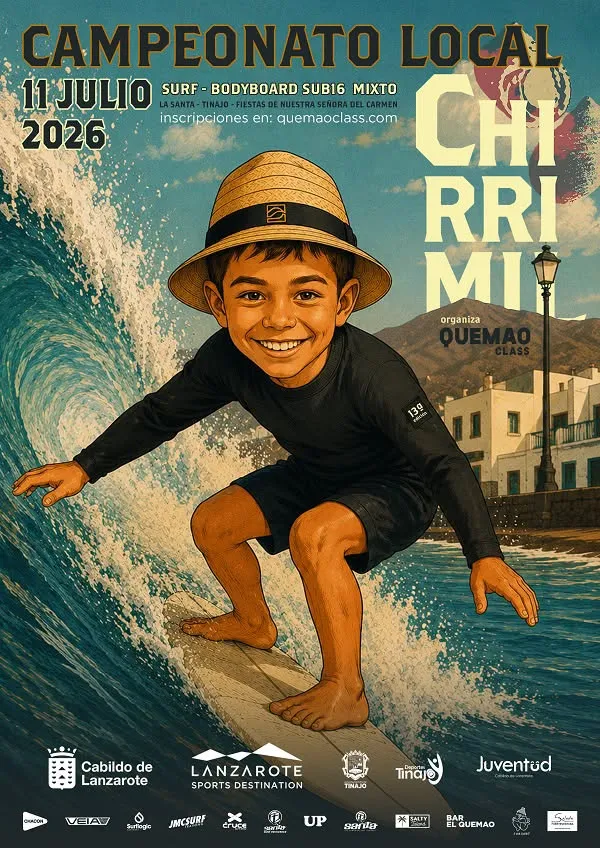 El Campeonato Chirrimil de surf y bodyboard cambia de fecha en La Santa