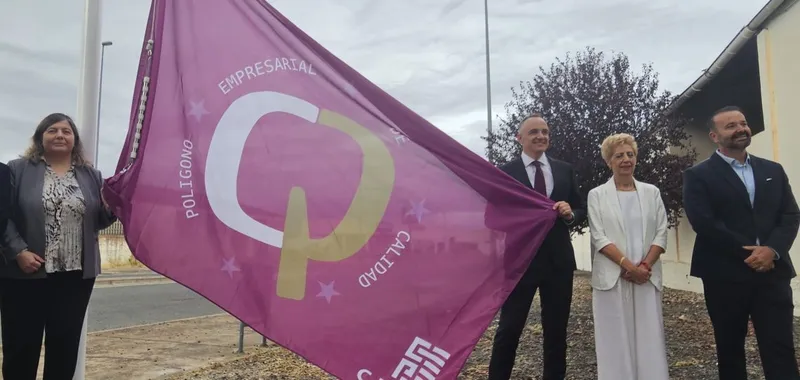 Viana obtiene la Q de Calidad para su polígono industrial de La Alberguería