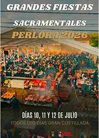 Perlora celebra sus Fiestas Sacramentales del 10 al 12 de julio